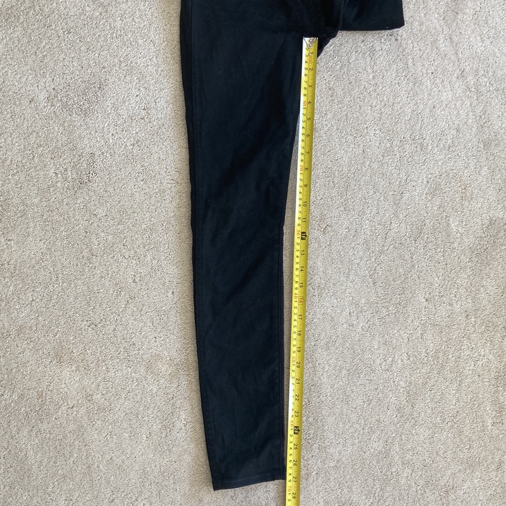10” High- Rise Women Skinny Jeans Black Sz 24 Madewell - Picture 12 of 16